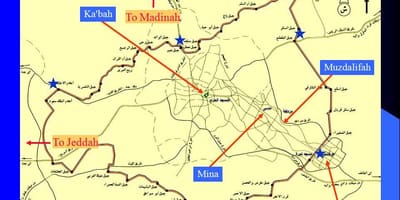 Mapa de haram límite 